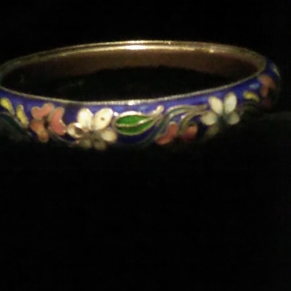 Vintage Cloisonné Bracelet - Picture 3 of 3